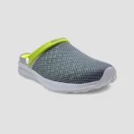 WANDERER- Grey neon clogs for men