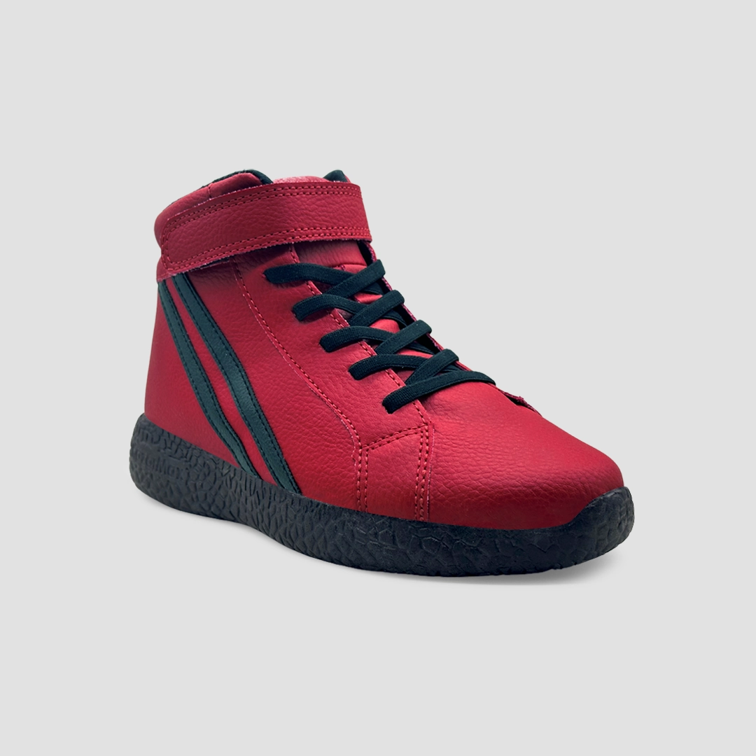 Buy GAP Girls Red Glitter High Top Sneakers - NNNOW.com