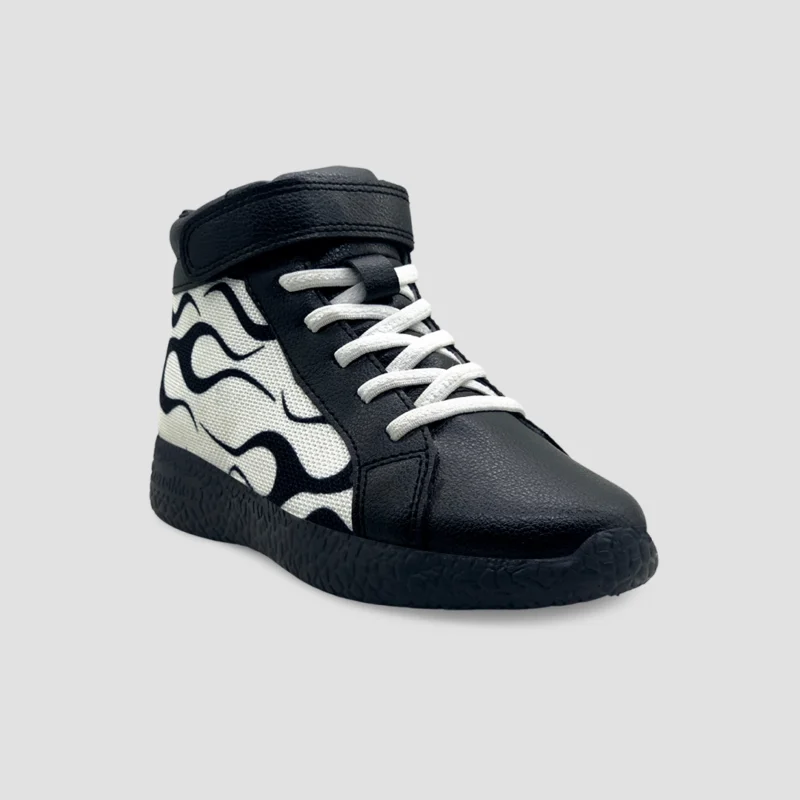 Flames High ankle Sneakers for boys and girls