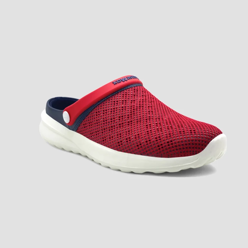 Red clogs for men