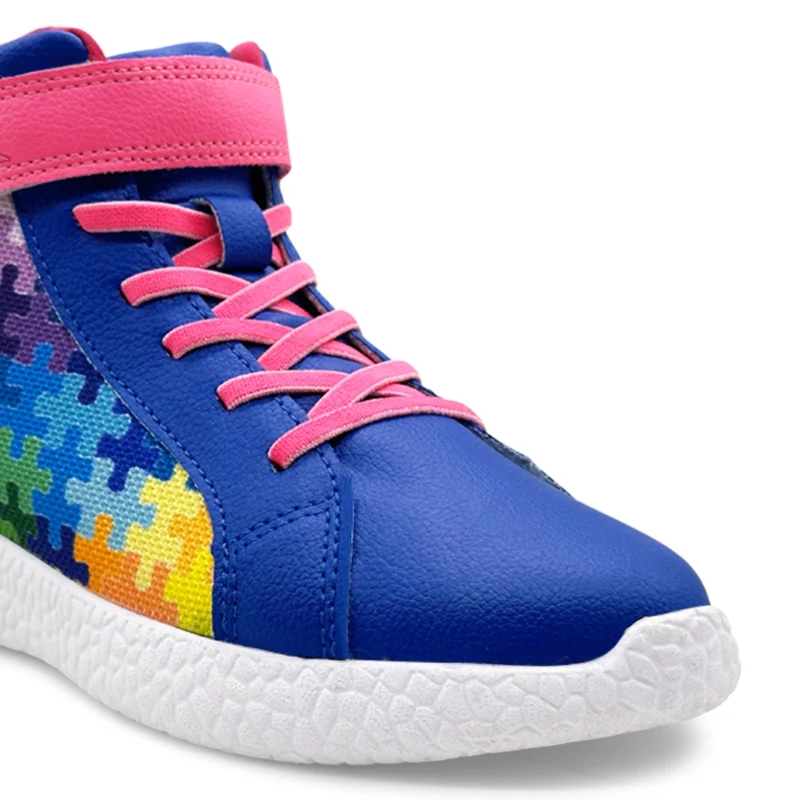 Puzzle - High ankle Sneakers for boys and girls