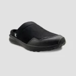 LOUNGE- Black Cushioned Mule
