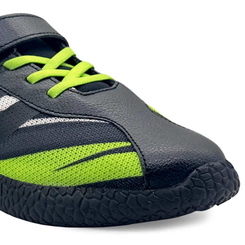 Black and Neon Green - Sports Shoes for Boys and Girls