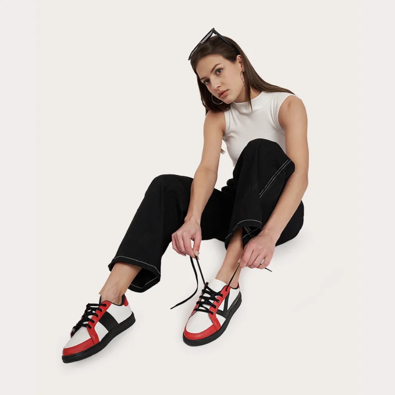 AERO KICK - Red White Black - Sneakers