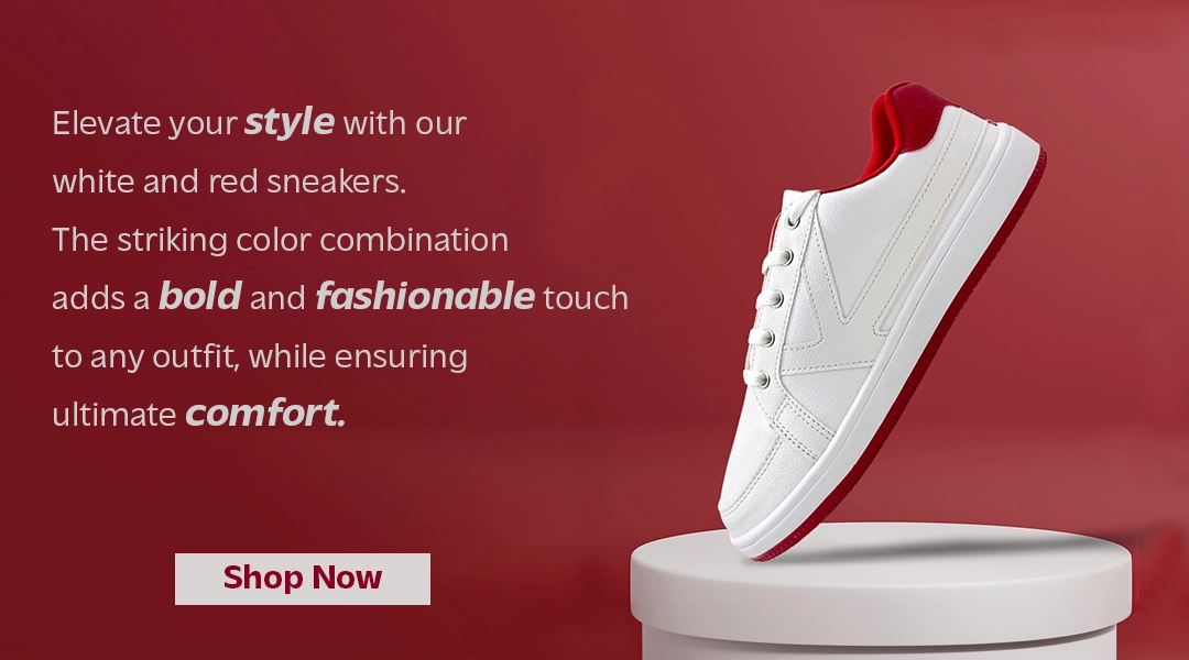 white sneakers
