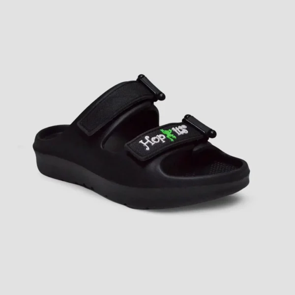 Evolve black mudproof sandals for kids