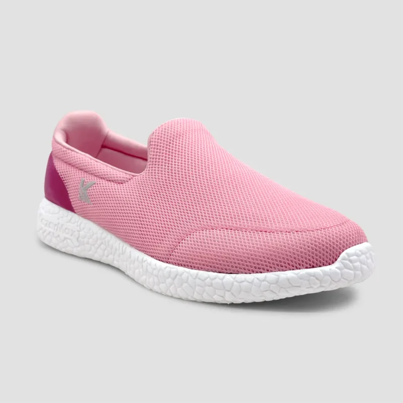 baby pink light weight loafers for girls