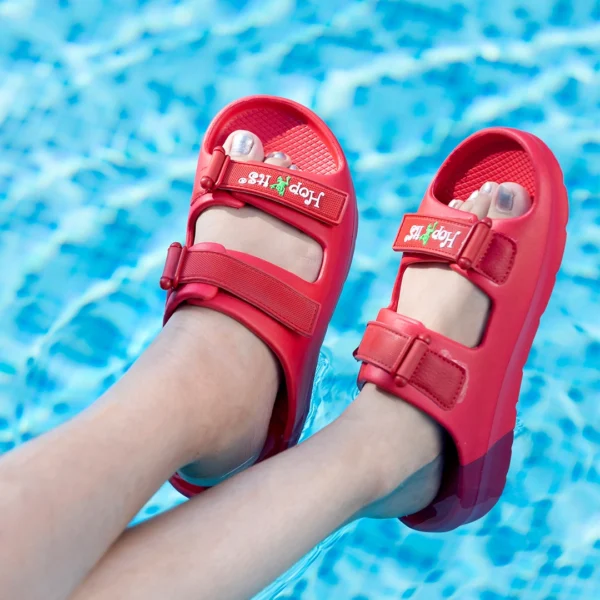 red sandals for boys girls