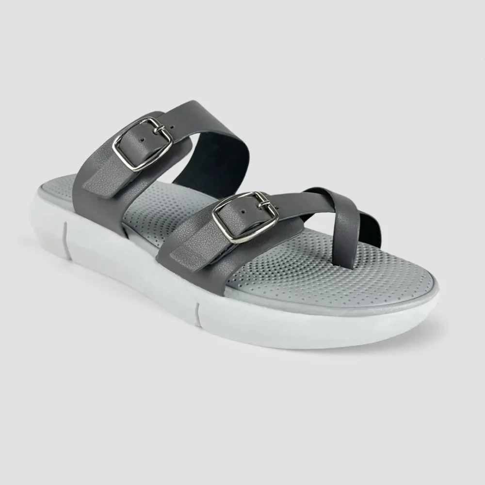 Gray sandals for women