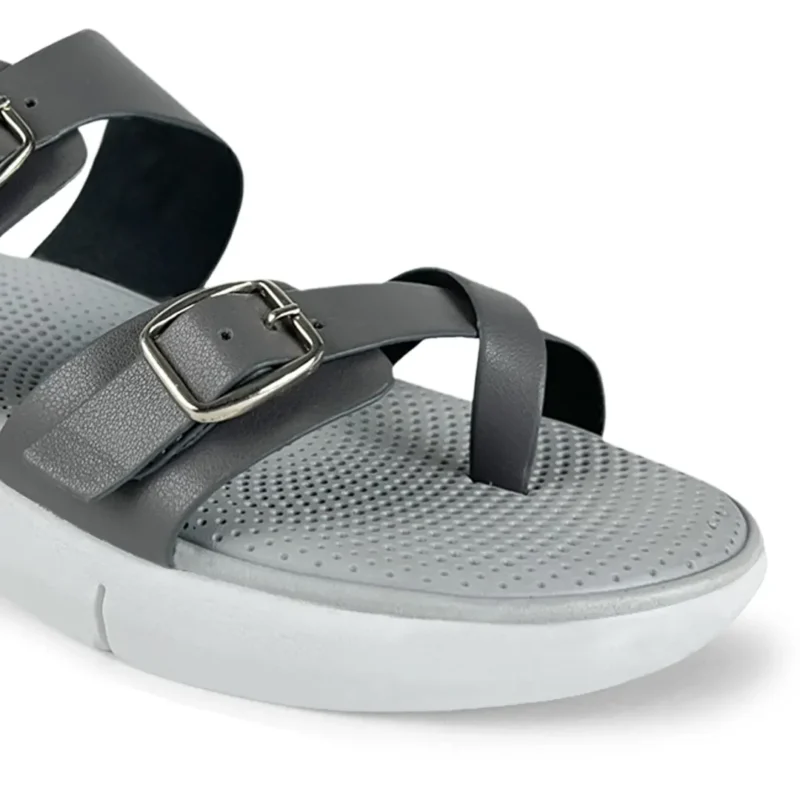 Gray sandals for women