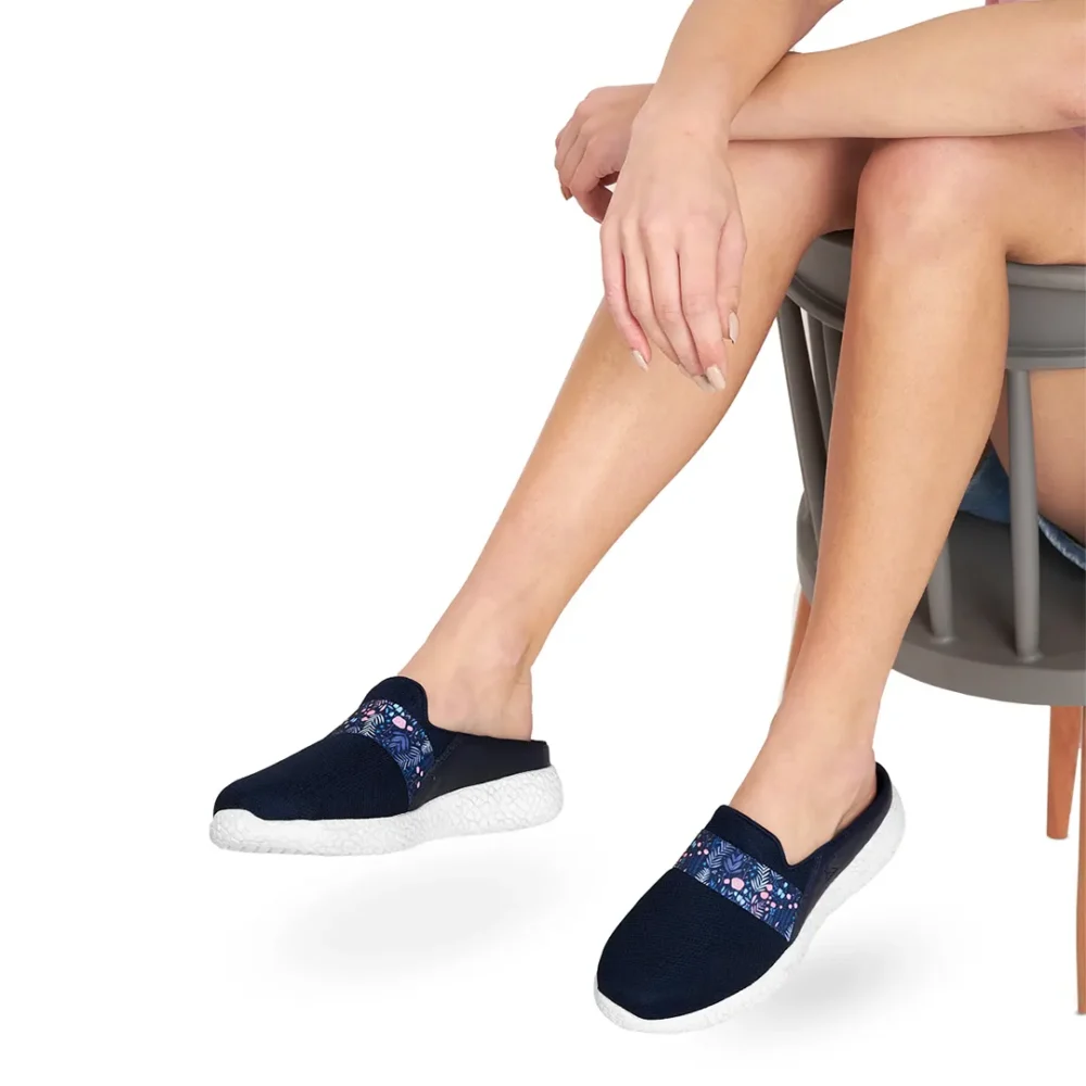 CLOUDSTEP Navy women Mule