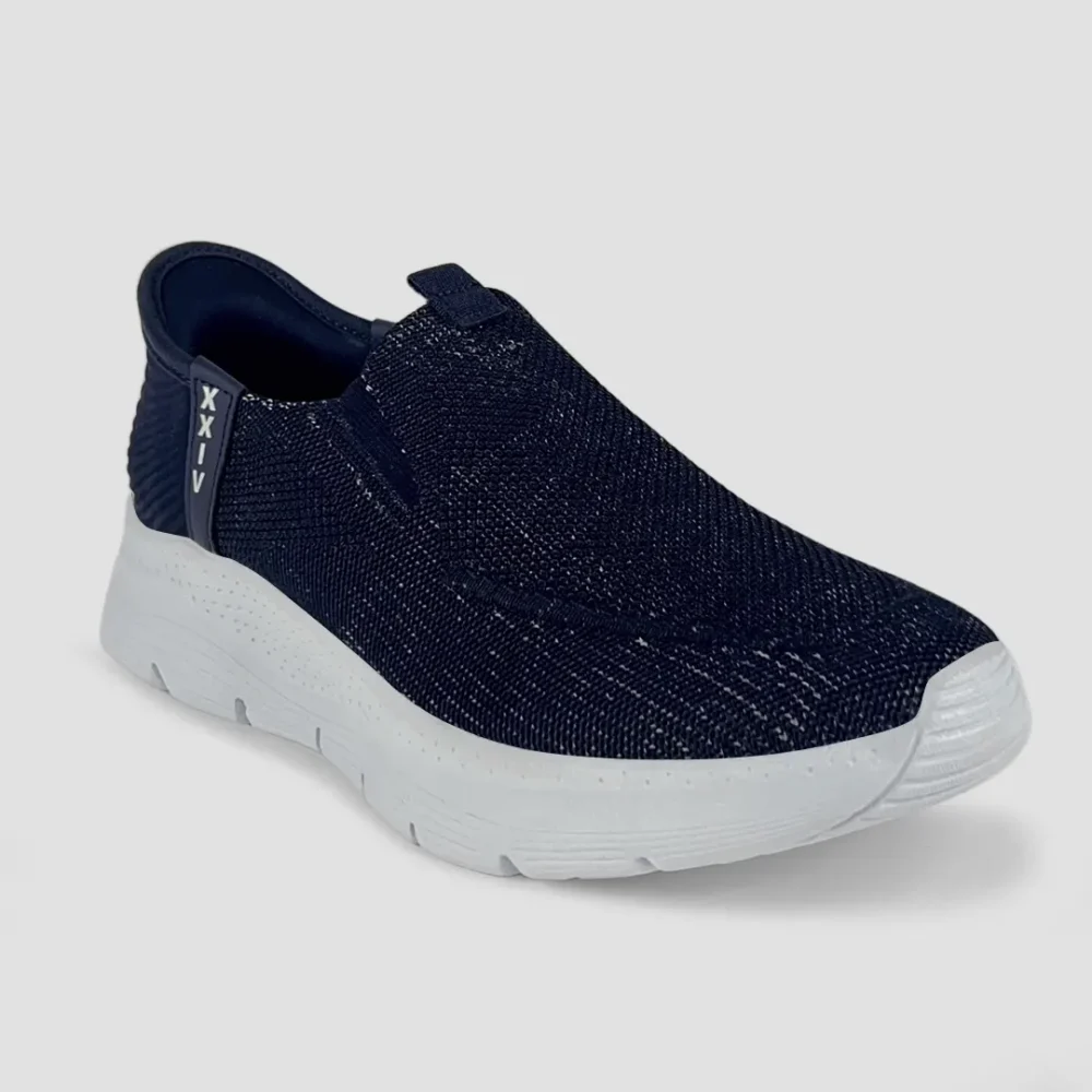 GLIDE INS Navy Casual Shoes Sneakers | Moccasins