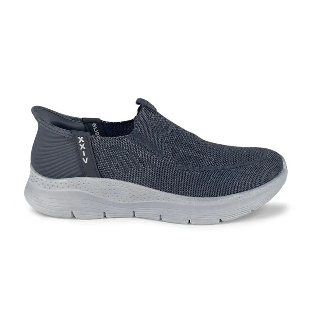 GLIDE INS  Grey Casual Shoes  Sneakers | Moccasins