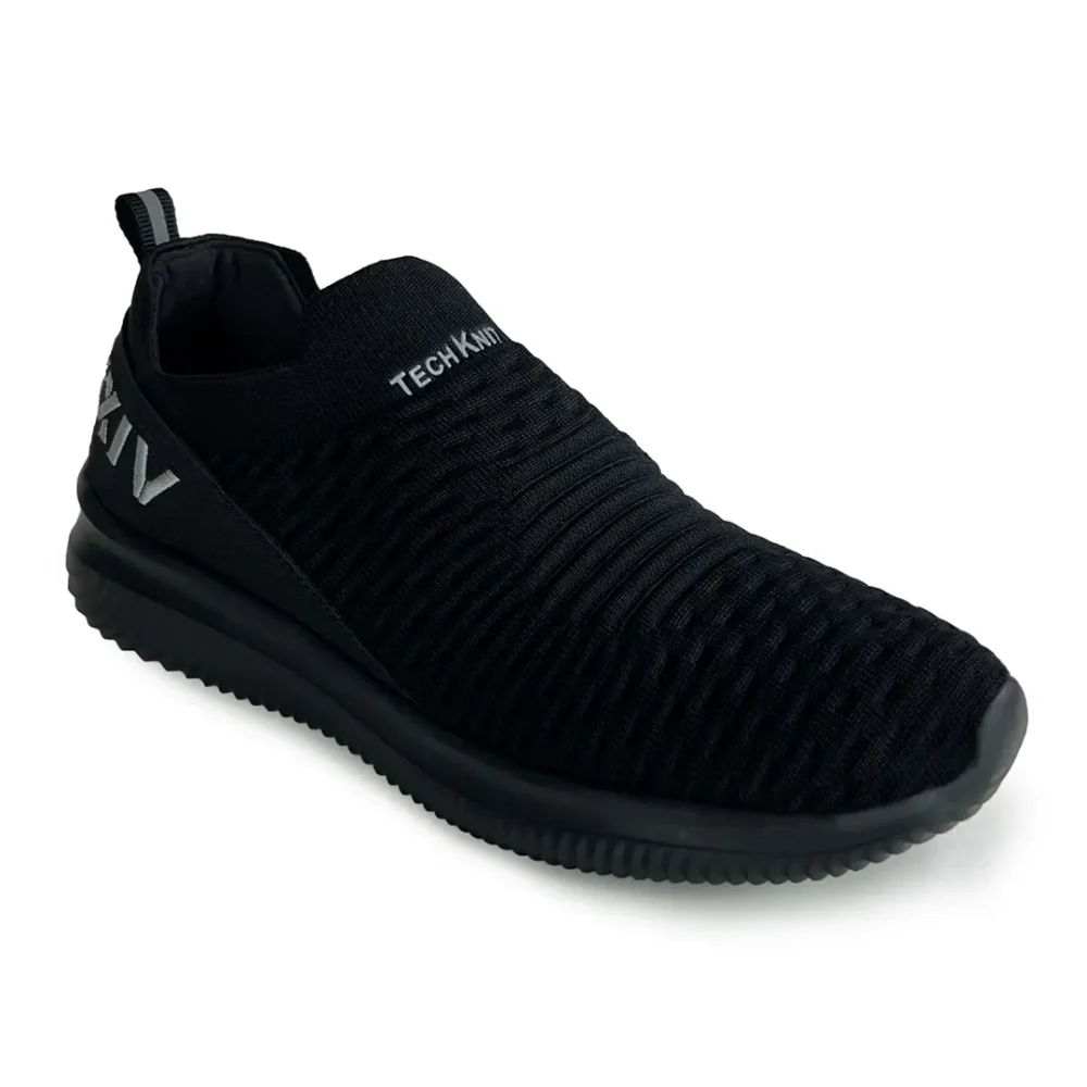 TECH KNIT Black Men Sneakers