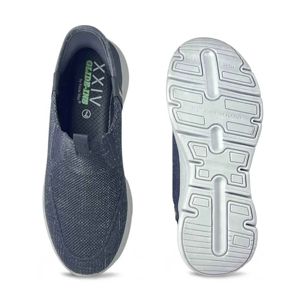 GLIDE INS  Grey Casual Shoes  Sneakers | Moccasins