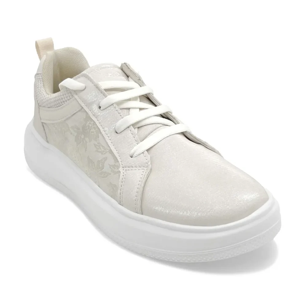 AERO KICKS - Beige Party Sneakers