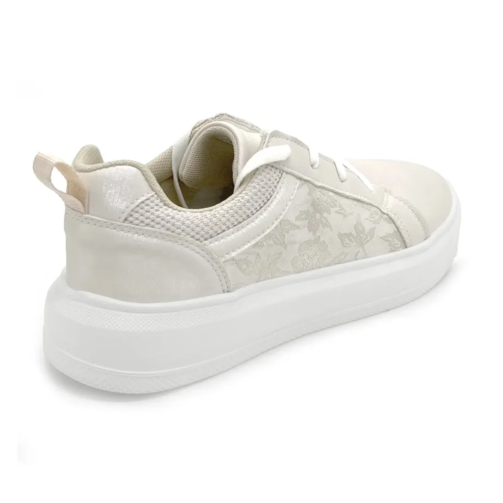 AERO KICKS - Beige Party Sneakers